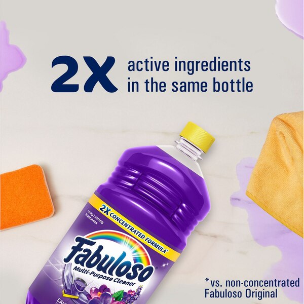 Fabuloso Liquid Floor Cleaner, Lavender, 33.8 oz