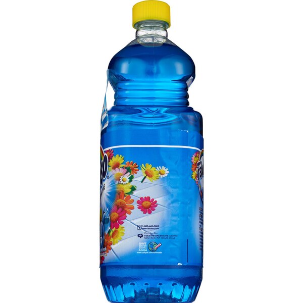 Fabuloso Pourable Floor Cleaner with Bleach, Spring Fresh Scent, 56 oz