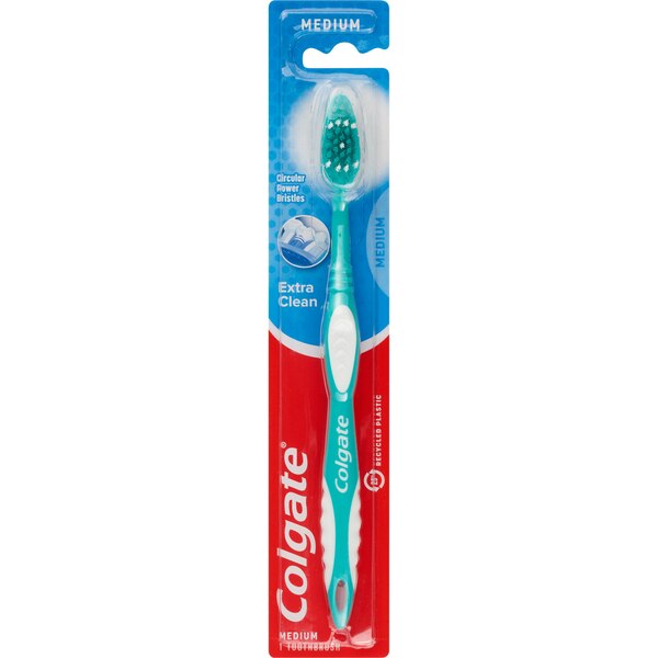Colgate Extra Clean Full Head Toothbrush, Medium