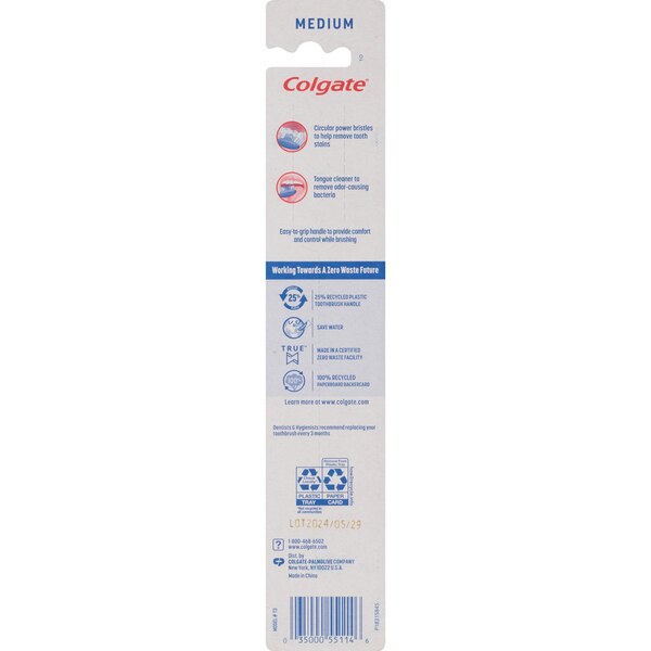Colgate Extra Clean Full Head Toothbrush, Medium