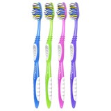 Colgate Extra Clean Toothbrush, Medium Bristle, 4 CT, thumbnail image