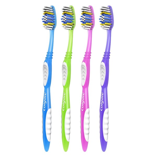 Colgate Extra Clean Full Head Toothbrush, Soft Bristle, 6 CT