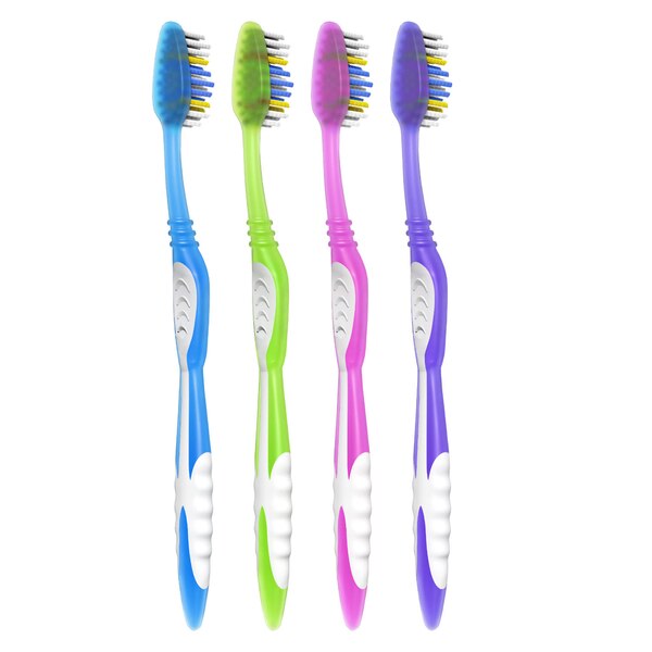Colgate Extra Clean Full Head Toothbrush, Soft Bristle, 6 CT