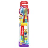 Colgate Kids Minions Toothbrush, Extra Soft Bristle, 2 CT, thumbnail image