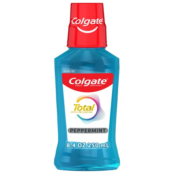 Colgate Total Advanced Pro-Shield Mouthwash, Peppermint, 8.4 OZ