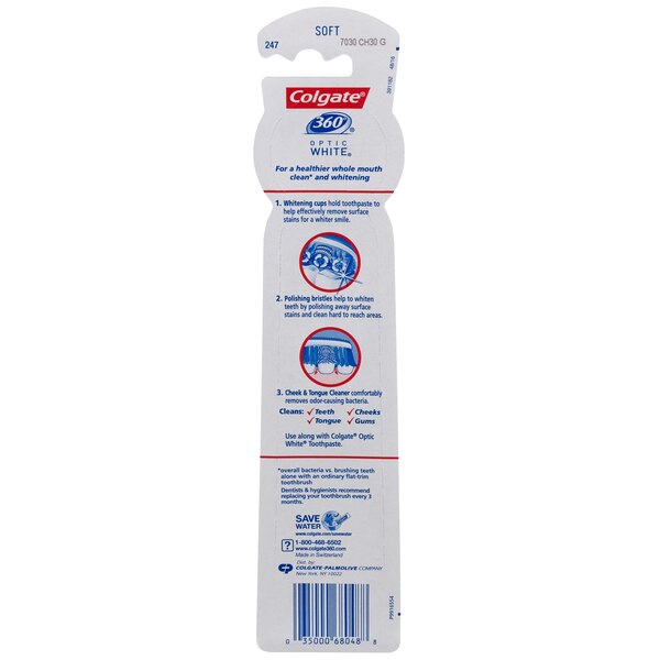 Colgate 360 Optic White Toothbrush