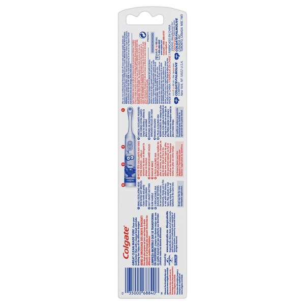 Colgate Kids Battery Powered Toothbrush, Minions, Extra Soft Bristle
