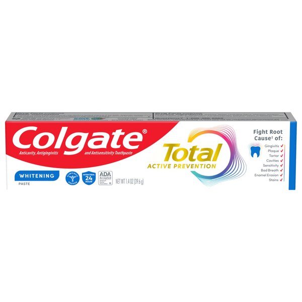 Colgate Total Whitening - Pasta dental, 1.4 oz