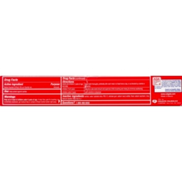 Colgate Kids' Cavity Protection Fluoride Toothpaste, Bubble Fruit, 2.7 OZ