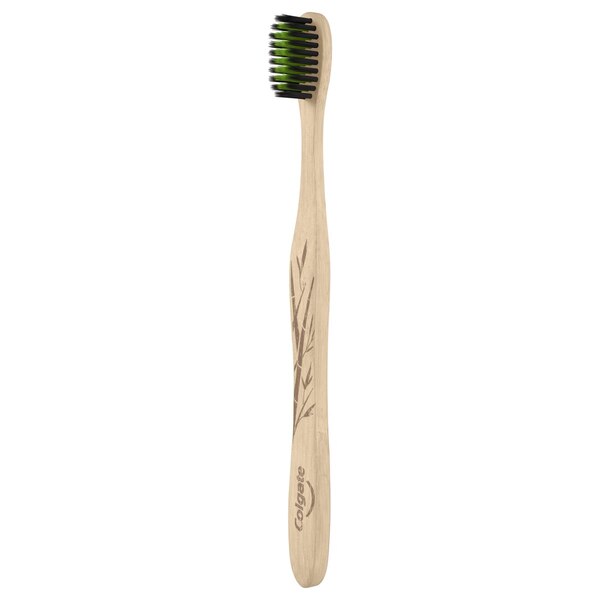 Colgate Bamboo Charcoal Toothbrush, Soft Bristle, 1 CT