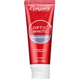 Colgate Optic White Advanced Teeth Whitening Toothpaste, Icy Fresh, 3.2 OZ, thumbnail image