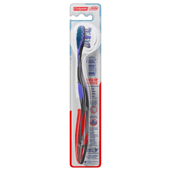 Colgate 360 Total Advanced Floss-Tip Toothbrush