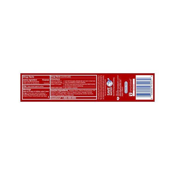 Colgate Optic White Advanced Teeth Whitening Toothpaste, Icy Fresh, 4.5 OZ, 2 Pack