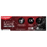 Colgate Optic White Teeth Whitening Charcoal Toothpaste, Cool Mint, 4.2 OZ, thumbnail image 2 of 4