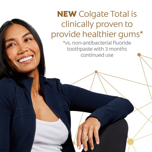 Colgate Total Whitening Travel Size Toothpaste, Advanced Whitening, 0.88 OZ