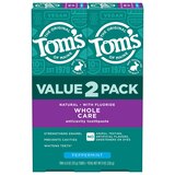Tom's of Maine Whole Care Fluoride Anticavity Toothpaste, Peppermint, thumbnail image 1 of 11