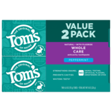 Tom's of Maine Whole Care Fluoride Anticavity Toothpaste, Peppermint, thumbnail image