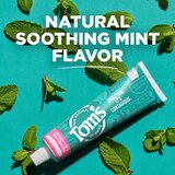 Tom's of Maine Sensitive + Whitening Fluoride Free Toothpaste, Soothing Mint, 4 OZ, thumbnail image