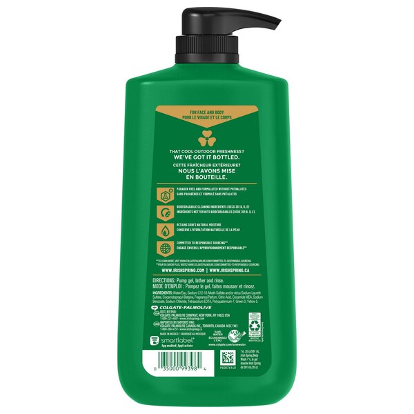 Irish Spring Body Wash, Original