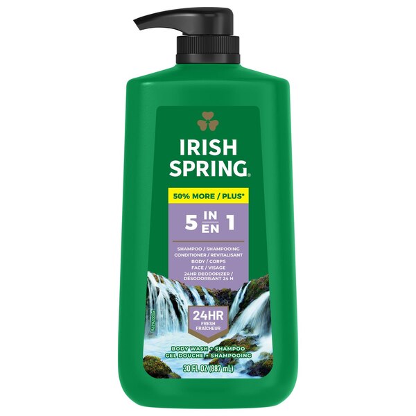 Irish Spring Gear 3-in-1 Body Wash
