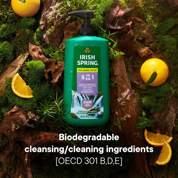 Irish Spring Gear 3-in-1 Body Wash