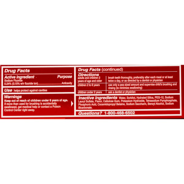 Colgate Optic White Stain Fighter with Baking Soda Anticavity Fluoride Toothpaste, Clean Mint