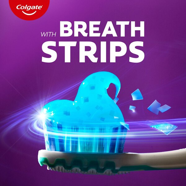 Colgate Max Fresh with Whitening Knockout Toothpaste, Mint Fusion, 6.3 OZ