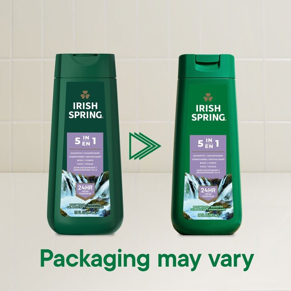 Irish Spring Gear 3-in-1 Body Wash