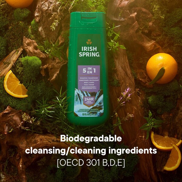 Irish Spring Gear 3-in-1 Body Wash