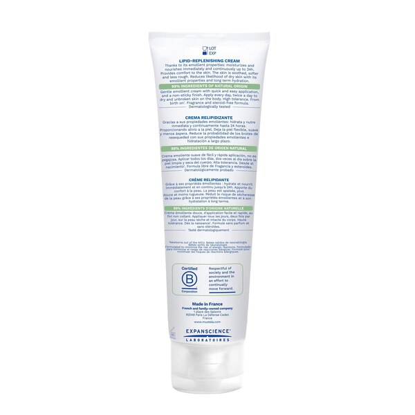 Mustela Stelatopia+ Lipid Replenishing Cream 150ml Tube
