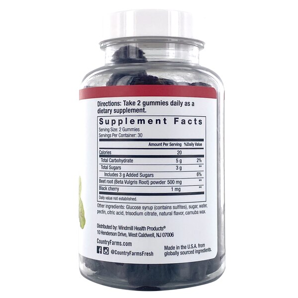 Country Farms Bountiful Beets Gummies, 60 CT