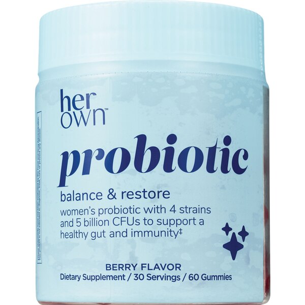 Her Own Probiotic Gummies, 60 CT
