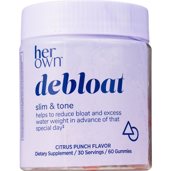 Her Own Debloat Gummies, 60 CT