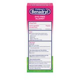 Children's Benadryl Dye-Free Allergy Liquid, 12.5mg Diphenhydramine HCl, Bubble Gum, 4 FL OZ, thumbnail image