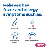 Children's Benadryl Dye-Free Allergy Liquid, 12.5mg Diphenhydramine HCl, Bubble Gum, 4 FL OZ, thumbnail image 3 of 9
