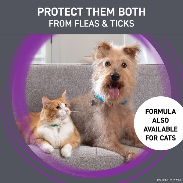 FRONTLINE Plus For Dogs Flea & Tick Large Breed Dog Spot Treatment, 45 - 88 lbs, 3 ct