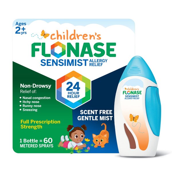 Flonase Children's Sensimist 24HR Allergy Relief Nasal Spray, 60 Sprays