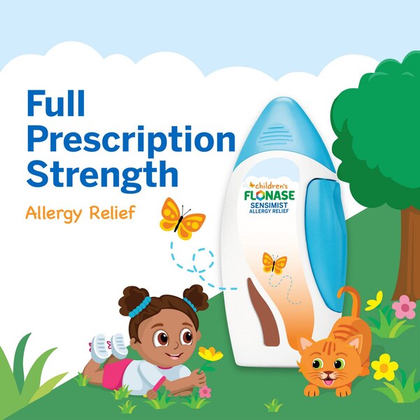 Flonase Children's Sensimist 24HR Allergy Relief Nasal Spray, 60 Sprays
