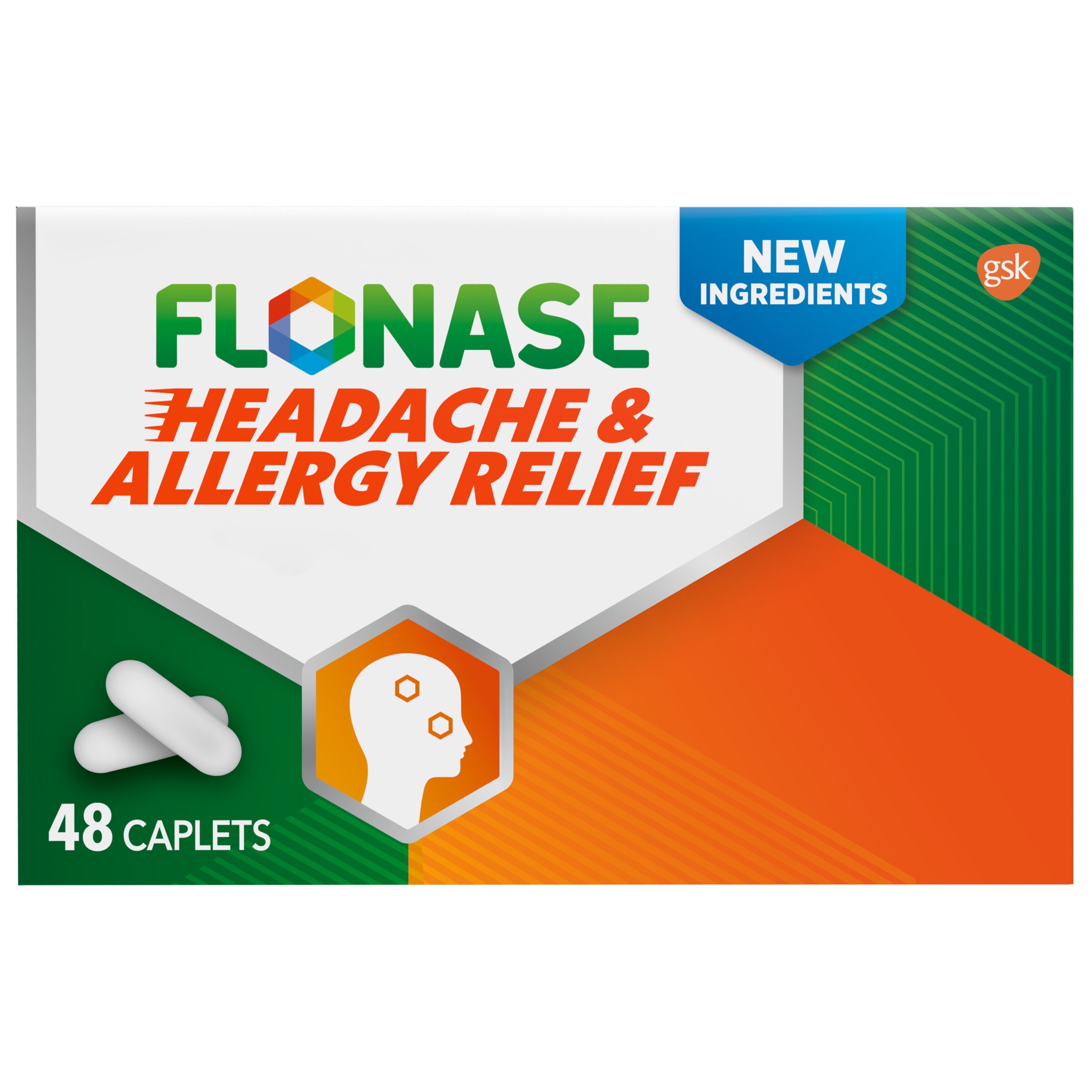 Flonase Headache and Allergy Relief Caplets