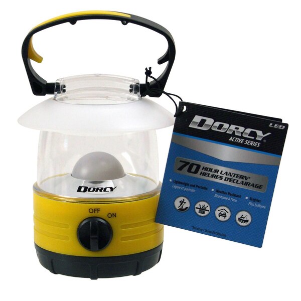 Dorcy Life Gear LED 70 Hour Lantern, Assorted Colors