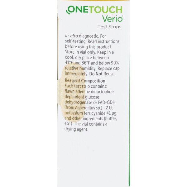 OneTouch Verio Blood Glucose Test Strips