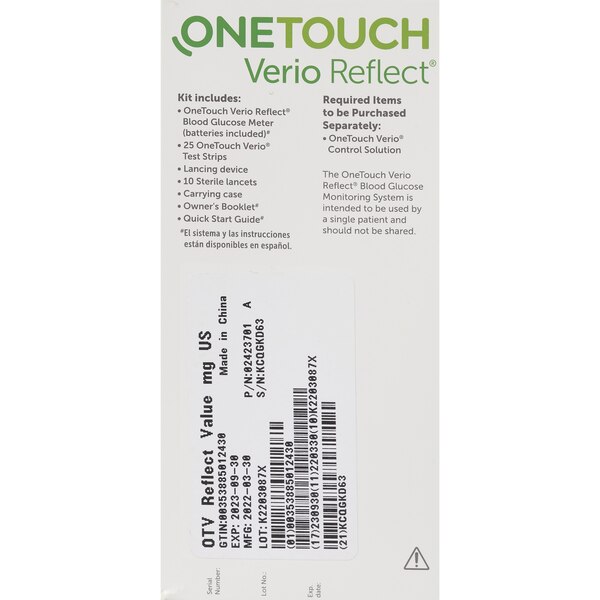OneTouch Verio Reflect Value Meter