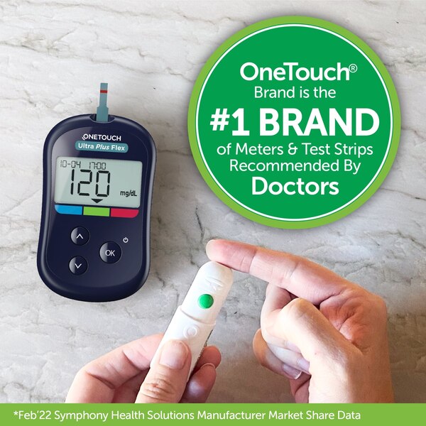 OneTouch Ultra Plus Test Strips, 30 CT