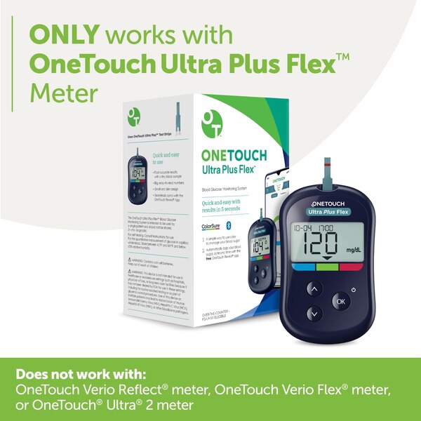 OneTouch Ultra Plus Test Strips, 30 CT