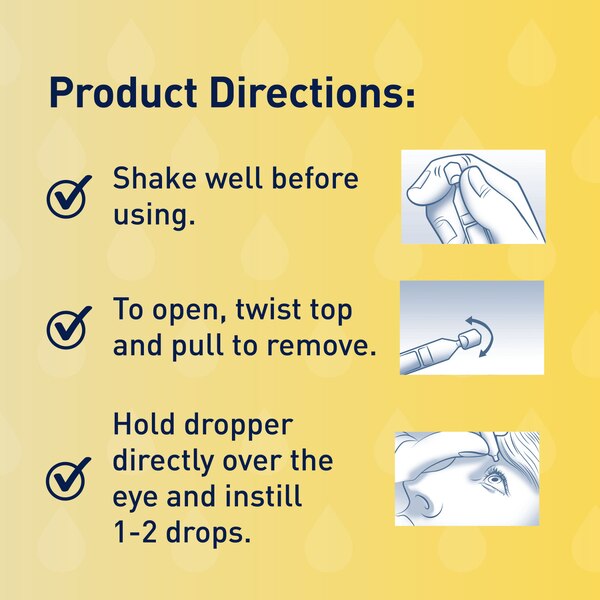 Retaine MGD Dry Eye Relief Lubricant Eye Drops, 30CT