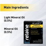 Retaine MGD Dry Eye Relief Lubricant Eye Drops, 30CT, thumbnail image