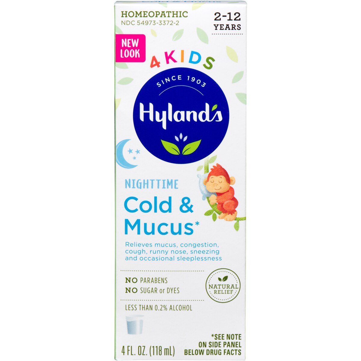 Hyland's 4 Kids Cold & Mucus Nighttime