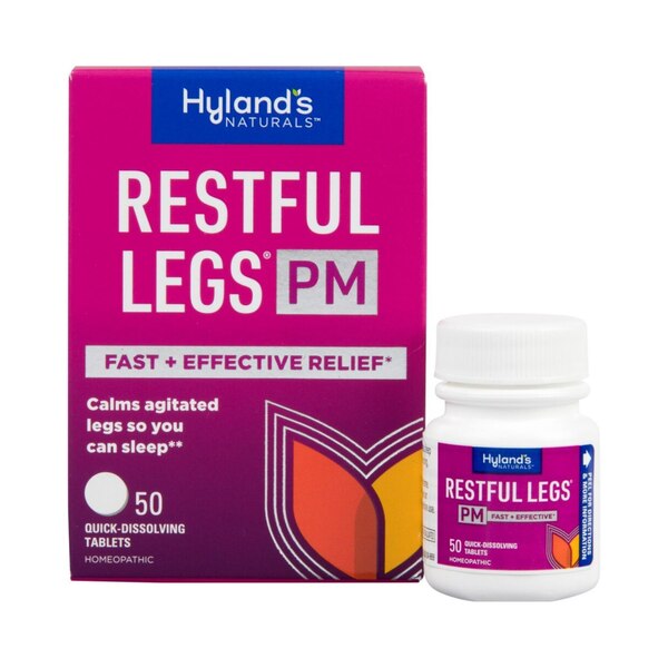 Hyland's Restful Legs PM Quick-Dissolving Tablets, 50 CT