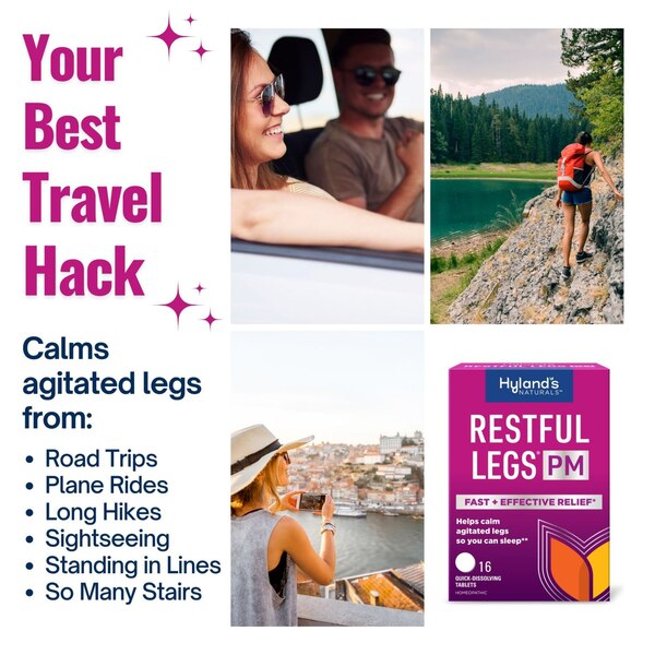 Hyland's Restful Legs PM Quick-Dissolving Tablets, 50 CT