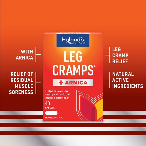 Hyland’s Leg Cramps + Arnica Caplets, 40 CT